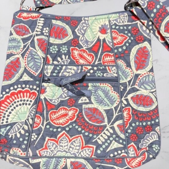 Vera Bradley Multicolor Cotton Crossbody Bag - Picture 2 of 5